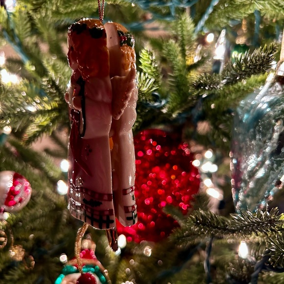 Vintage 2003 LENOX PORCELAIN MOVERS & SHAKERS ANGEL CHRISTMAS
ORNAMENT PULL TOY - Picture 4 of 7